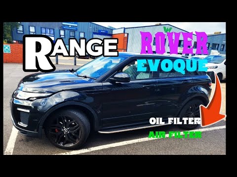 Видео: Замена масла в Range Rover Evoque 2015 года