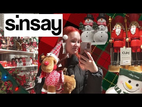 Видео: НОВОГОДНИЙ ШОППИНГ В SINSAY 🎄 | СИН 2024/25 ❄️| понюхали все свечи 🔥