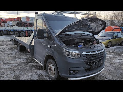 Видео: Свап 3uz-fe 5AT в Газель Некст Эвакуатор.