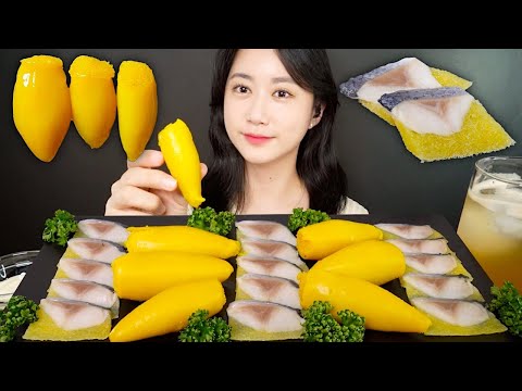 Видео: МУКБАНГ 💛Икра Летучей Рыбы В Кальмарах & Сашими Икра Сельди💛 *KOMOCHIYARIIKA | MUKBANG | АСМР