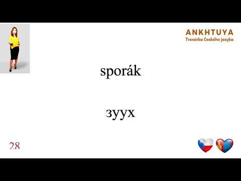 Видео: Чех хэлний шинэ үг цээжилцгээе