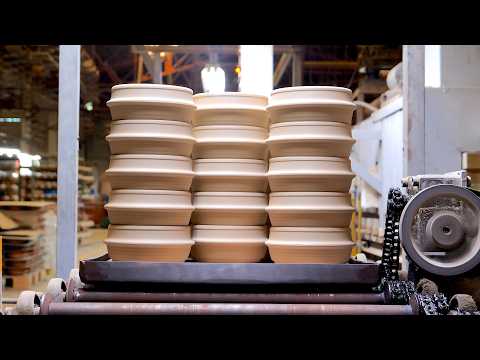Видео: Как в Корее делают «Ттукбэги». Внутри корейской фабрики глиняной посуды