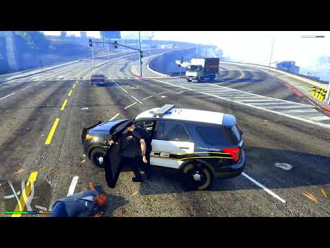 Видео: 1 серия будни в LSPD в гта 5