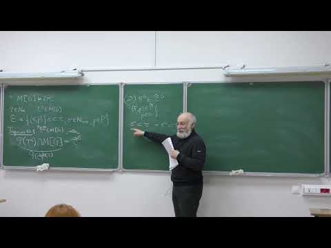 Видео: Множества и модели. Лекция 13. Шехтман В. Б.