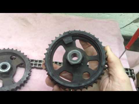 Видео: Звезды распредвала-двигатель мерседес М112-М113