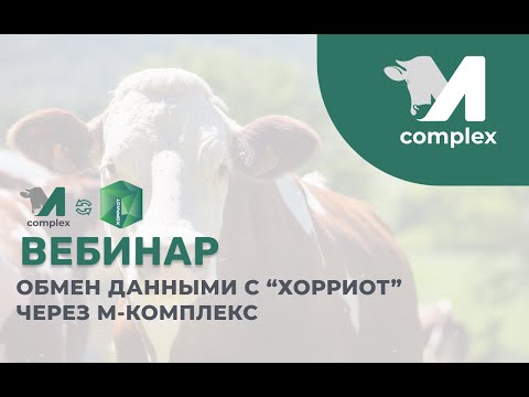 Видео: Обмен данными с "Хорриот" через М-комплекс || Запись вебинара