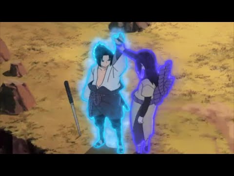 Видео: Орочимару спас команду Ямато от техники Саске