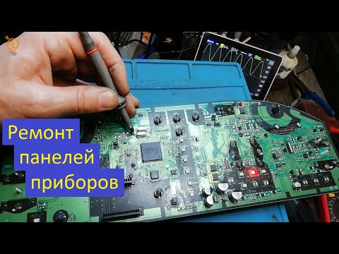 Видео: Ремонт панелей приборов Naprawa liczników