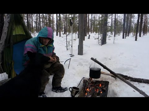 Видео: На снегоходе на АКИМ второй день