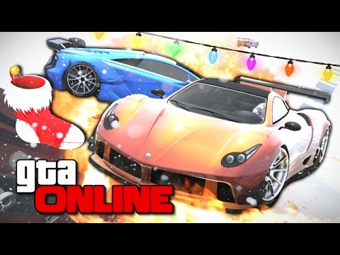 Видео: НОВОГОДНИЕ ГОНКИ СО СНЕГОМ В GTA 5 ONLINE #173