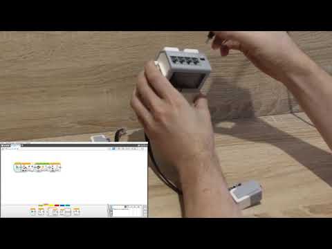Видео: Датчик касания в LEGO Mindstorms EV3