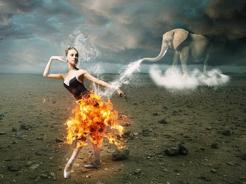 Видео: Сюрреалистичный коллаж в Фотошопе. Часть 2