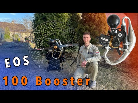Видео: Обзор парамотора EOS 100 Booster