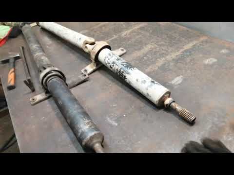 Видео: Карданный вал для мини погрузчика.