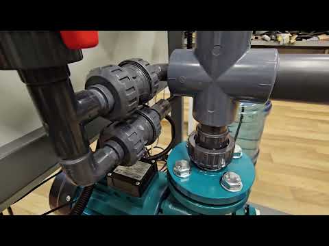 Видео: растворный узел для салатной линии и стеллажных систем.