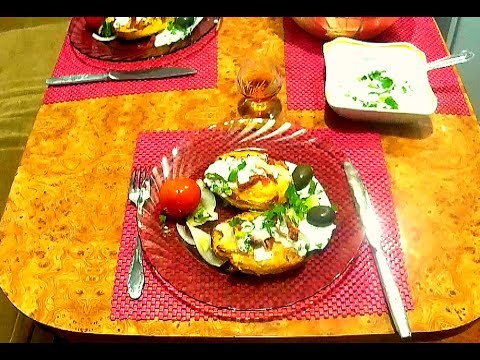 Видео: Лодочки из картошки или ужин для любимой. Мужик на кухне - готовим вкусно.