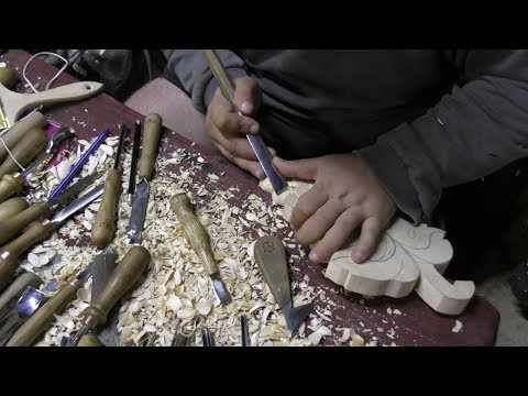 Видео: Художественные элементы, художественная резьба по дереву