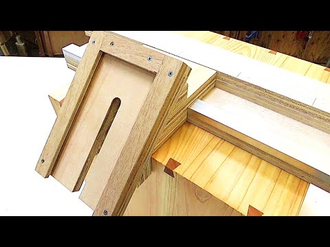 Видео: 【DIY】Сделайте приспособление полезным для соединений под углом 45 градусов ||  Деревообработка
