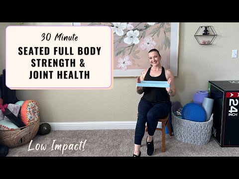 Видео: Тренировка всего тела с эспандером в положении сидя: 40 минут. Тренировка на силу всего тела с эс...