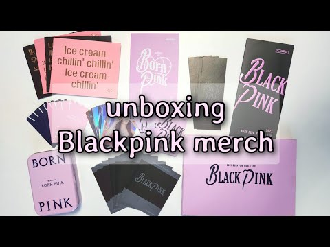 Видео: Распаковка мерча Blackpink The Show, Born Pink, Backstage ^_^ unboxing blackpink merch