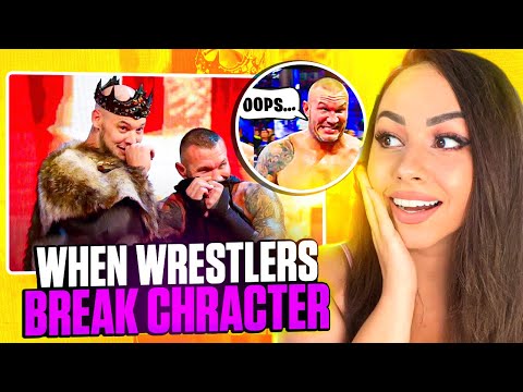 Видео: Девушка смотрит WWE - рестлеры РАЗРУШАЮТ ХАРАКТЕР