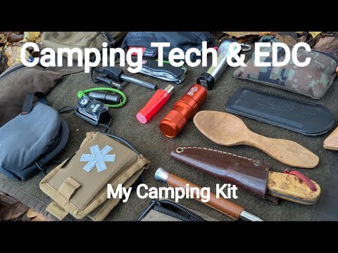 Видео: Кемпинговые технологии и EDC - Мой походный комплект - Victorinox - Кошелек Savotta - Helikon Tex...
