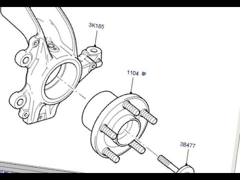 Видео: Как поменять и запрессовать переднюю ступицу форд фокус 2