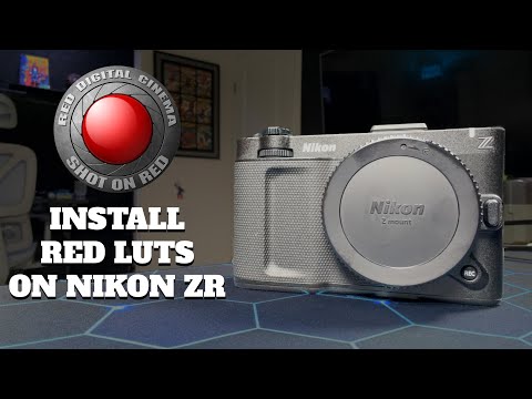 Видео: Как использовать RED LUTS на Nikon ZR