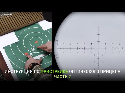 Видео: Инструкция по пристрелке оптического прицела. Часть 2: три способа корректировки СТП