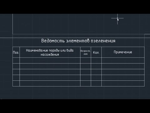 Видео: Штамп в AutoCAD