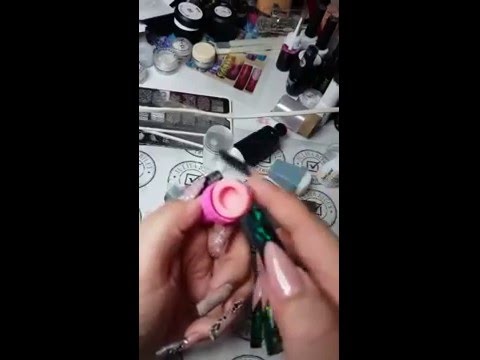 Видео: Юлия Билей - Стемпинг гелем и гель-лаком/ Stamping with gel - Julia Biley Periscope