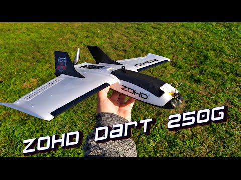 Видео: ZOHD Dart 250G - Мал да удал!!! Ультра легкое миникрыло для дальних полетов!