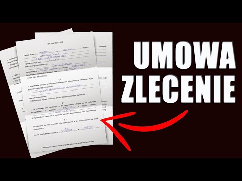 Видео: Что такое Умова злецения в Польше и на что обратить внимание? / Umowa zlecenie
