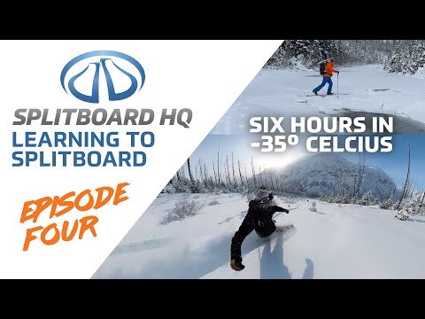 Видео: Учимся кататься на сплитборде | Эпизод 4 | Шесть часов при -35 градусах по Цельсию