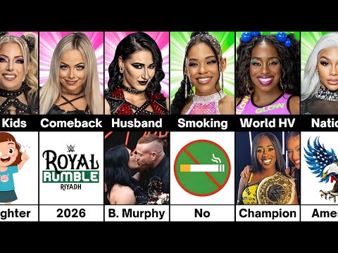 Видео: WWE Blacks vs Whites: Риа Рипли против Лив Морган против Бьянки Белэйр против Наоми против Алексы...
