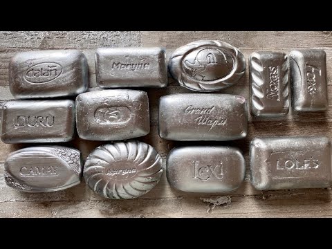 Видео: ASMR SOAP| Cutting colored soaр | Soap Carving| Резка крашенного мыла
