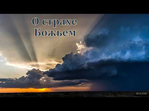 Видео: "О страхе Божьем". Н. С. Антонюк. МСЦ ЕХБ