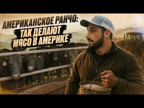 Видео: Американское ранчо Jacobs Bros. Farms. Так Делают Мясо В Америке!