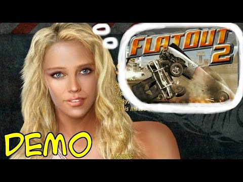 Видео: [лох - это судьба 2] let's play gameplay слепое прохождение FlatOut 2 Demo с комментариями