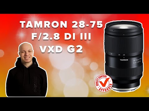 Видео: Полный обзор Tamron 28-75 F/2.8 Di-III VXD G2 на русском от Андрея Жукова