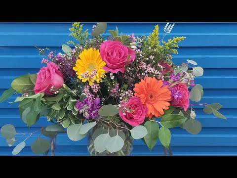 Видео: Популярные американские букеты. Работа флориста в США.