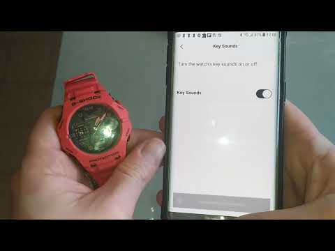 Видео: Casio G-Shock GA-B001 соединение с телефоном