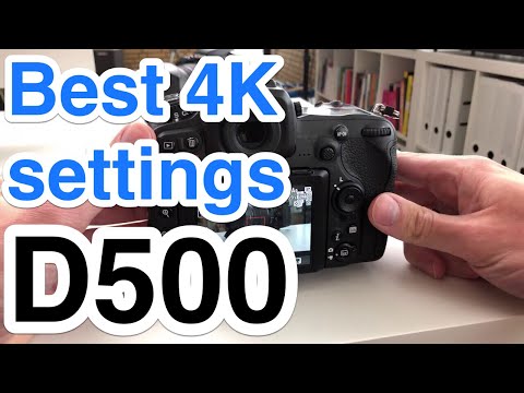 Видео: Nikon D500 — лучшие настройки видео для 4K