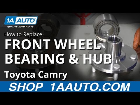 Видео: Как заменить ступичный подшипник и ступицу Toyota Camry 04-16