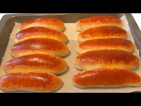 Видео: Булочки (хлеб) для сэндвичей.