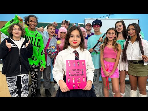 Видео: Amina ИМА НОВИ CHALLENGE! 😍 Бунтовни тинејџери бирају професију у школи | KiKiDo Campus Serbian