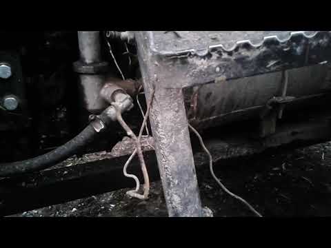 Видео: МТЗ с импортным куном.