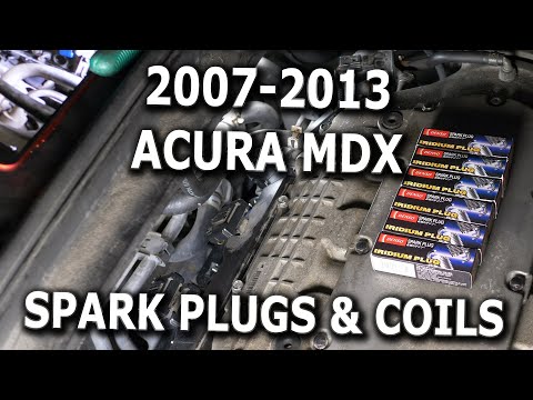 Видео: Свечи зажигания и катушки зажигания Acura MDX 2007-2013