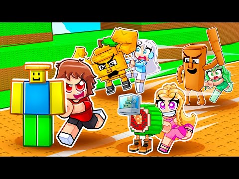 Видео: Techy играет в PUSH A Brainrot в Roblox с моими сумасшедшими фанатками...