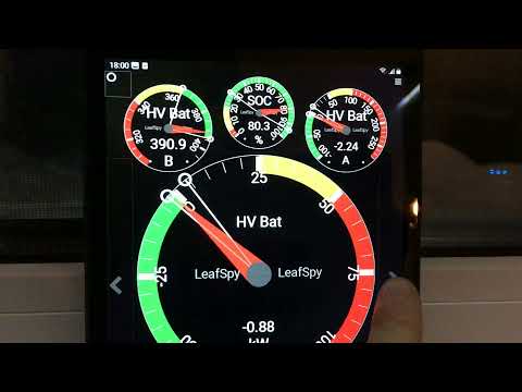 Видео: Сброс батареи на Nissan Leaf ZE0 программой LeafHacke через функцию Super ZE0